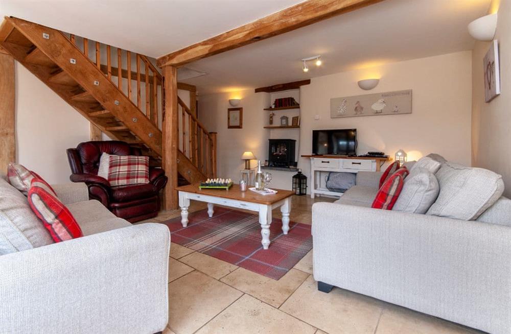 Enjoy the living room at Goose Barn in Pembroke, Pembrokeshire, Dyfed