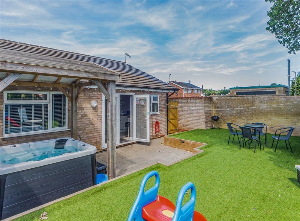 Hot tub (photo 3) at Goose Green Cottage in Snettisham, Norfolk