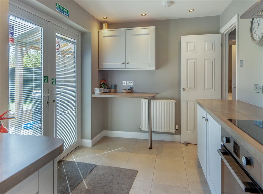 Kitchen at Goose Green Cottage in Snettisham, Norfolk