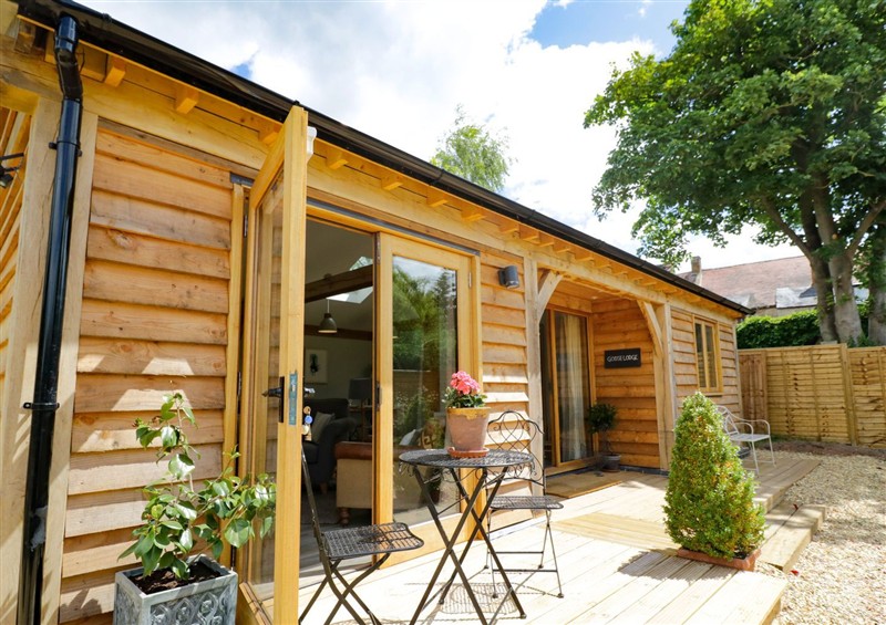 The setting of Goose Lodge at Goose Lodge, Halford