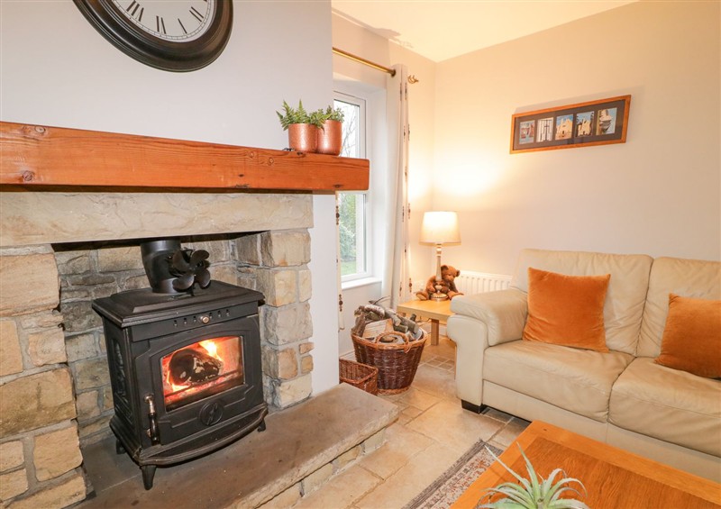 The living room at Gooseberry Cottage, Lisnaskea