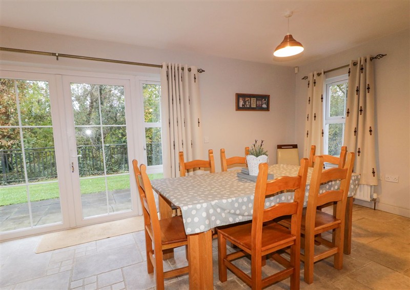 This is the dining room at Gooseberry Cottage, Lisnaskea