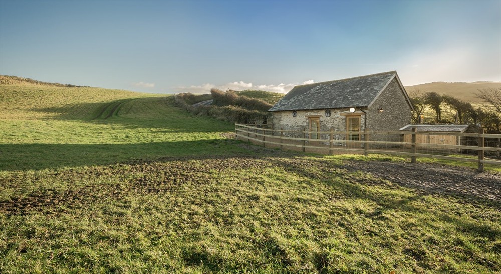 The exterior of Gordons Cabin, Woolacombe, Devon (photo 3) at Gordon's Cabin in Woolacombe, Devon