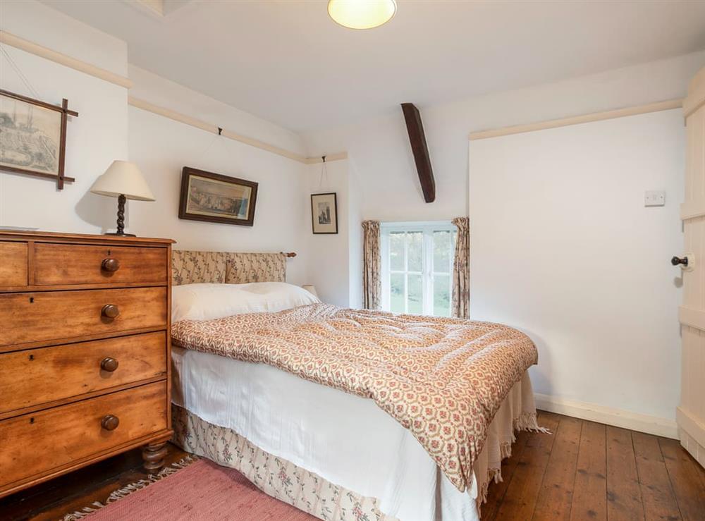 Double bedroom at Gore Cottage in West Milton, Bridport, Dorset