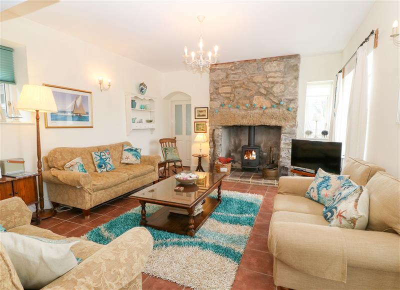 Enjoy the living room at Gorphwysfa, Llanddona near Beaumaris