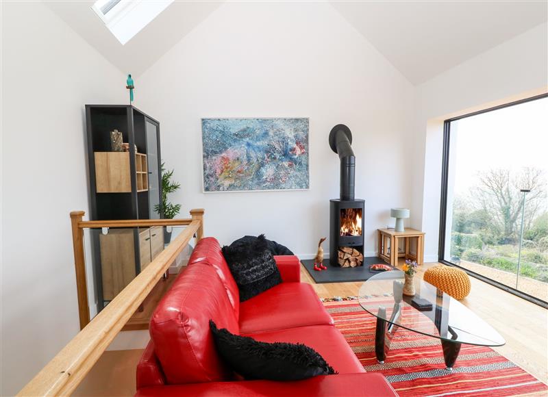 The living room at Gorphwysfa, Llanddona near Beaumaris