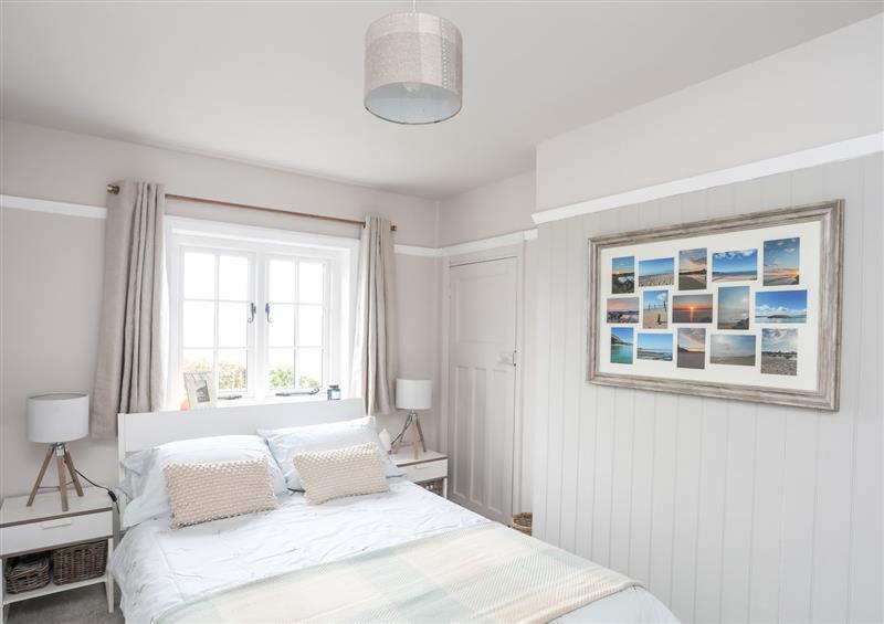 One of the bedrooms at Gorse Bank, Abersoch