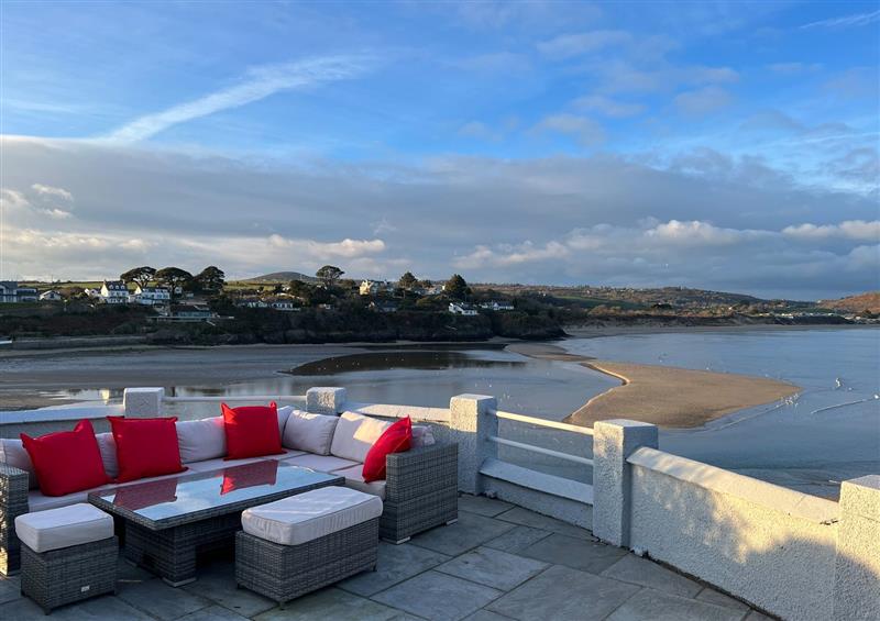 The setting at Gorse Bank, Abersoch