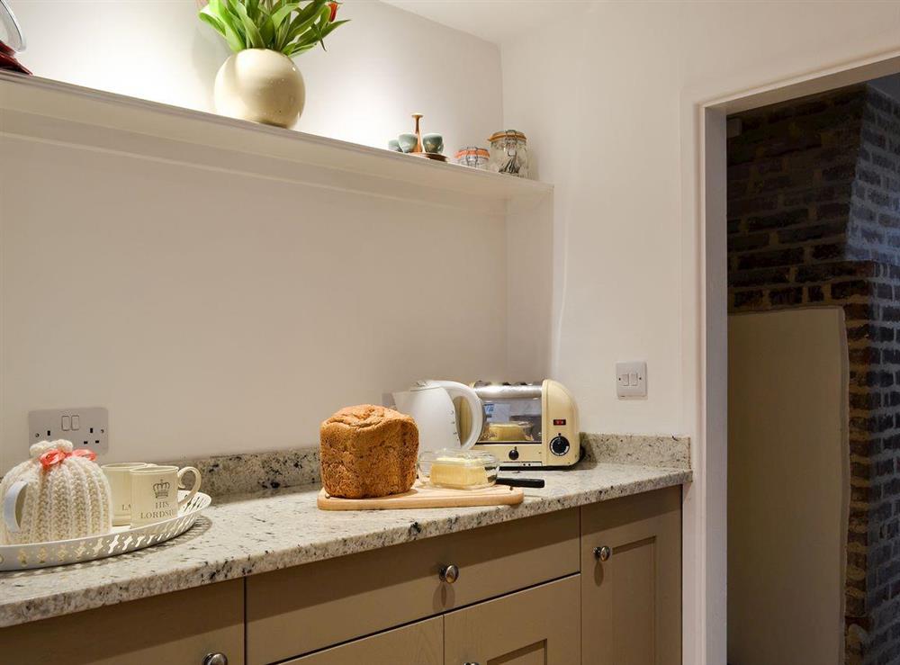 Kitchen at Gorse Cottage in Ewhurst Green, near Robertsbridge, Sussex, East Sussex