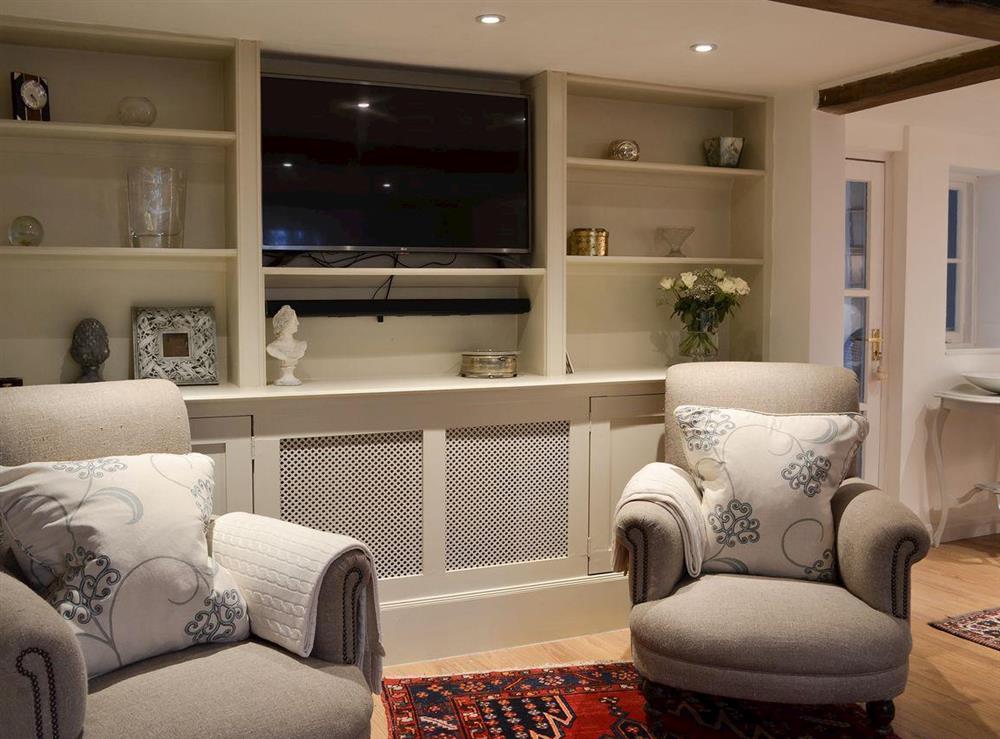 Living room at Gorse Cottage in Ewhurst Green, near Robertsbridge, Sussex, East Sussex