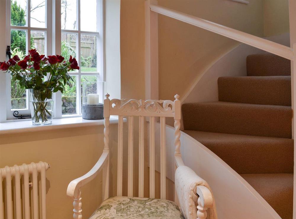 Seating area & stars at Gorse Cottage in Ewhurst Green, near Robertsbridge, Sussex, East Sussex