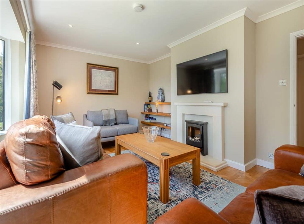 Living area at Gorse Hill in Boldre, Hampshire