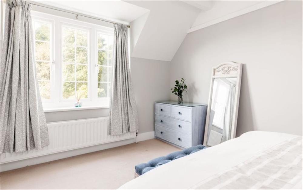 One of the bedrooms at Gorsehill Cottage in Milford On Sea