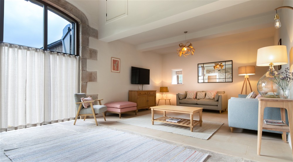 The sitting room (photo 5) at Gorsey Bank Barn in Hope Valley, Derbyshire