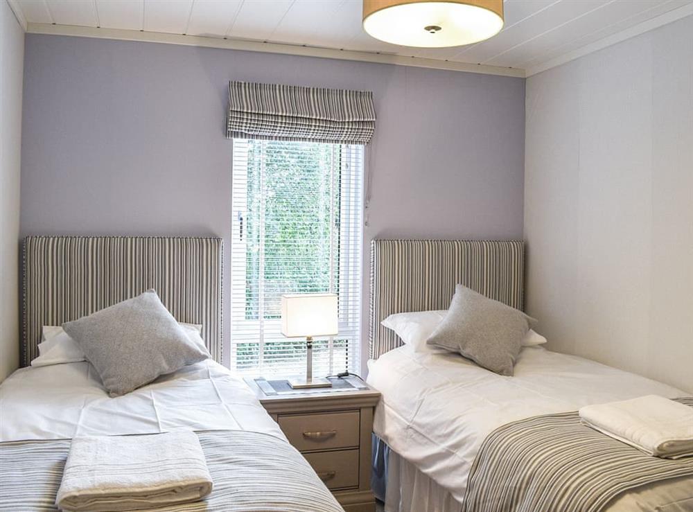 Twin bedroom at Gorstage Meadows in Gorstage, Cheshire