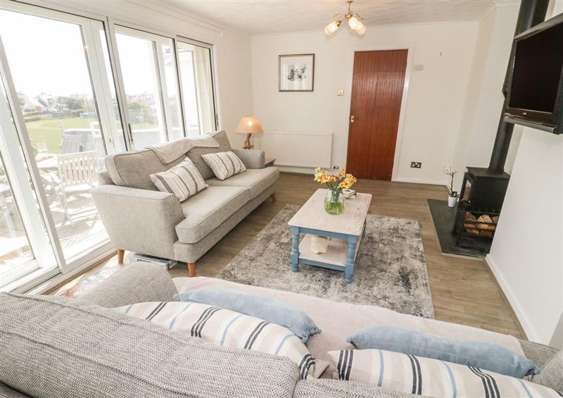 Relax in the living area at Gorwelion, Trearddur Bay