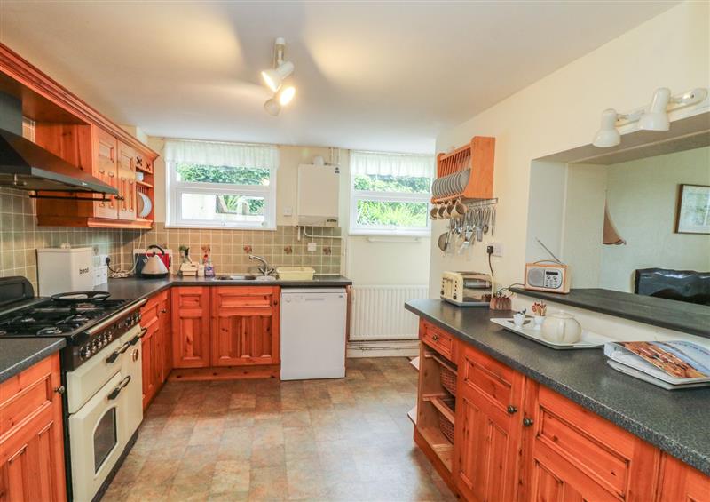 This is the kitchen at Gorwell House, Devon