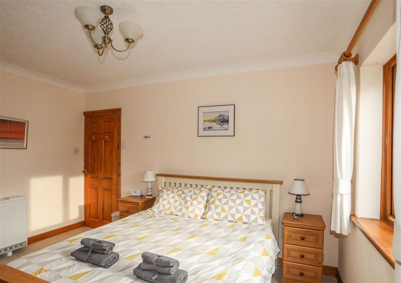 One of the 3 bedrooms at Gorynys, Morfa Nefyn