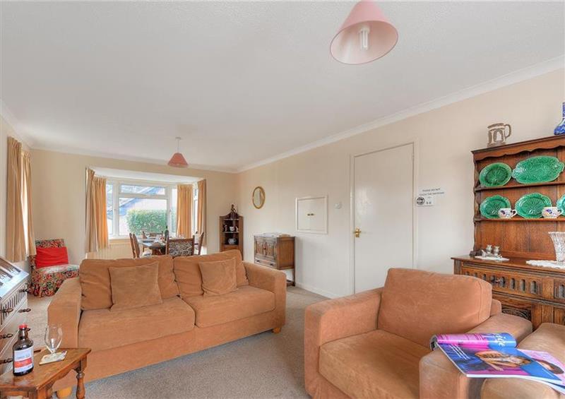 The living room at Gosling Way, Lyme Regis