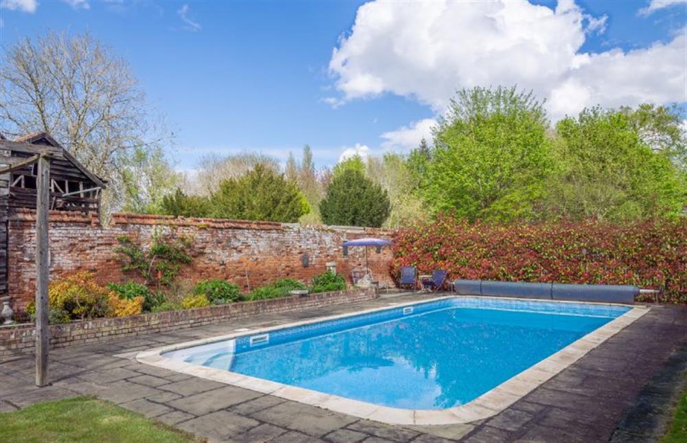 Swimming pool which is available for use by arrangement with the homeowner at Gothic House Cottage, Clare