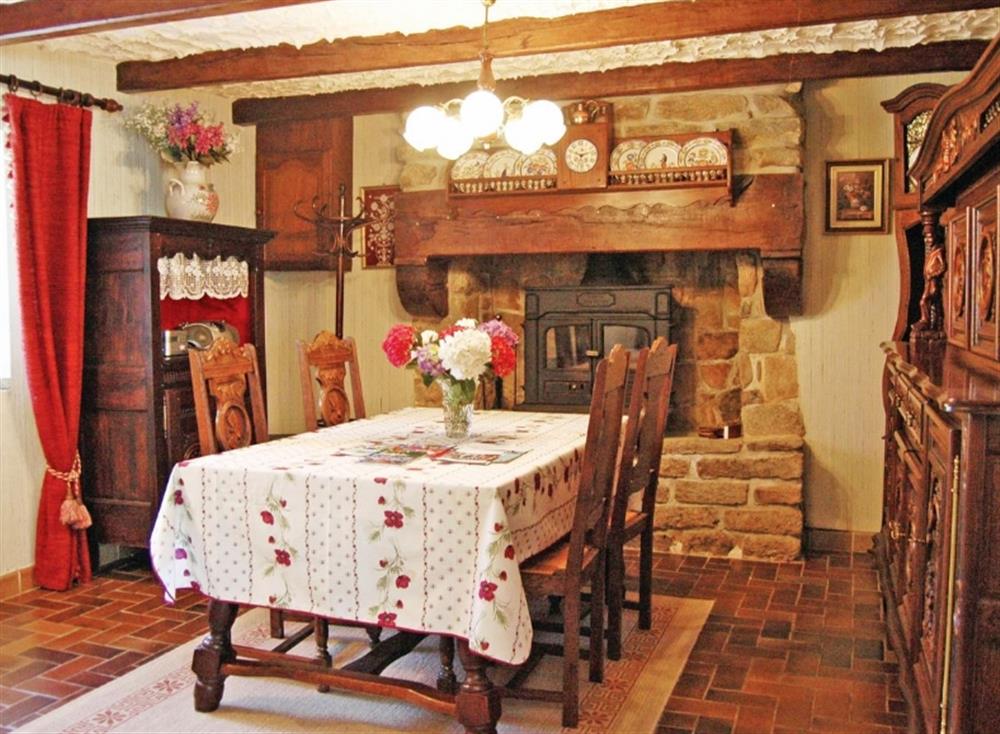 Dining Area at Gouesnach in Gouesnac’h, France