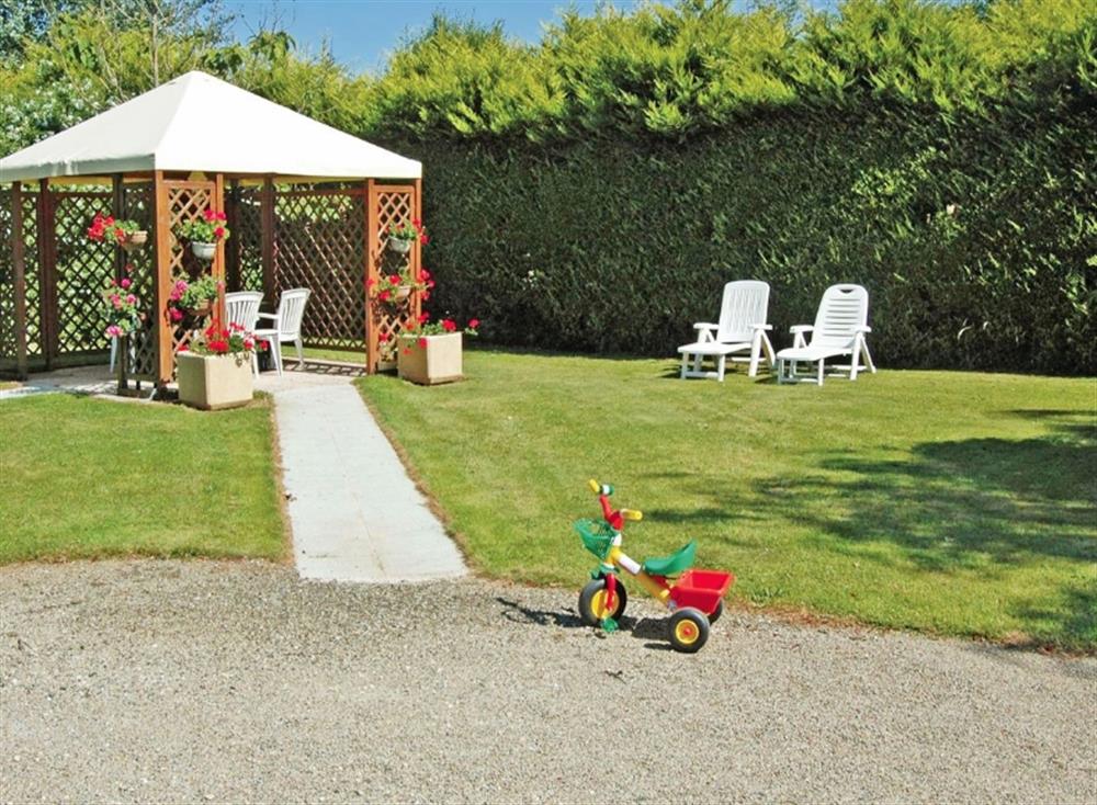Garden at Gouesnach in Gouesnac’h, France