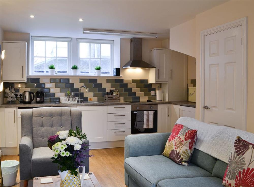 Open plan living space at Governors Gardens in Berwick-upon-Tweed, Northumberland