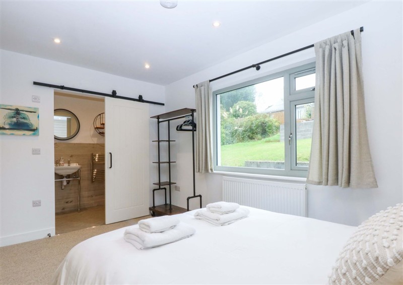 One of the bedrooms at Gowan Brae, Criccieth
