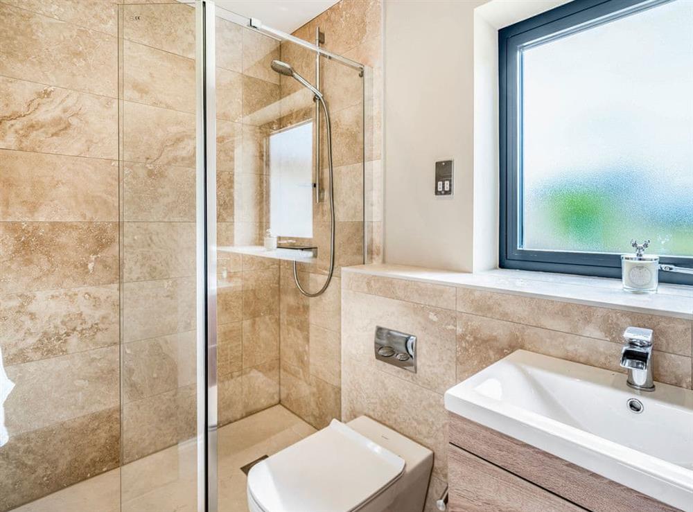 Shower room at Gowan View, 