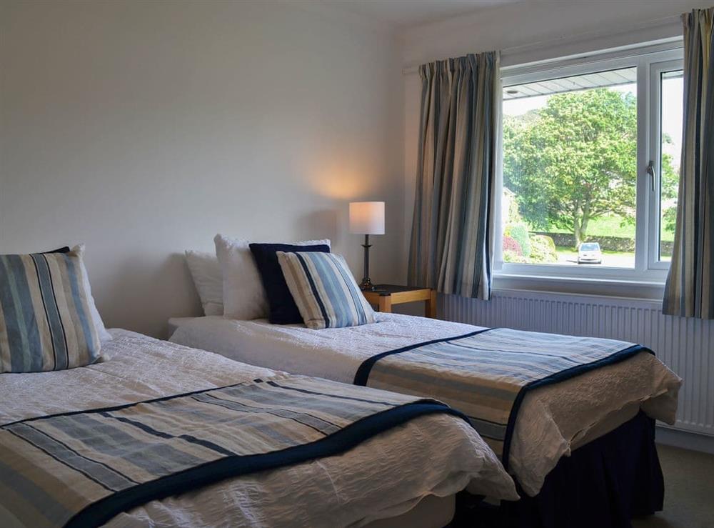 Twin bedroom at Gowan in Staveley, near Kendal, Cumbria