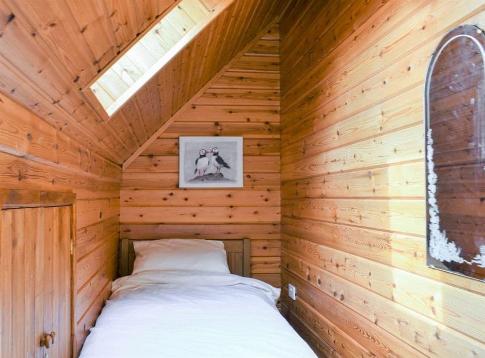 Bedroom at Gower Cabin in Menai Bridge, Anglesey, Gwynedd