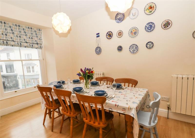 Dining room at Gower View, Tenby