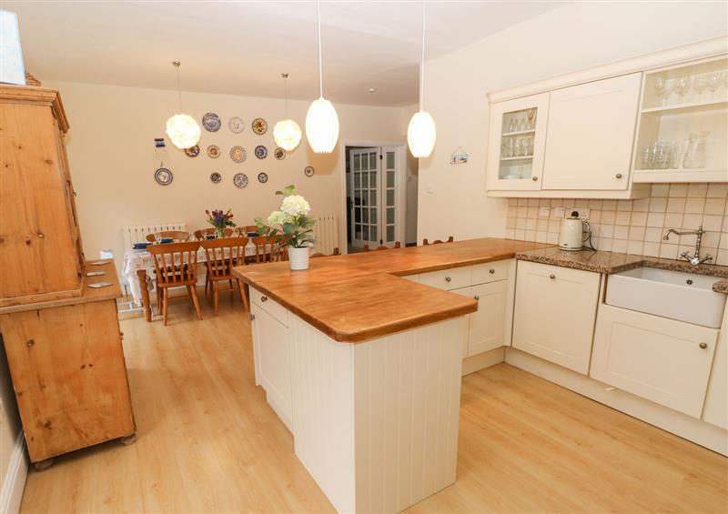 Kitchen at Gower View, Tenby