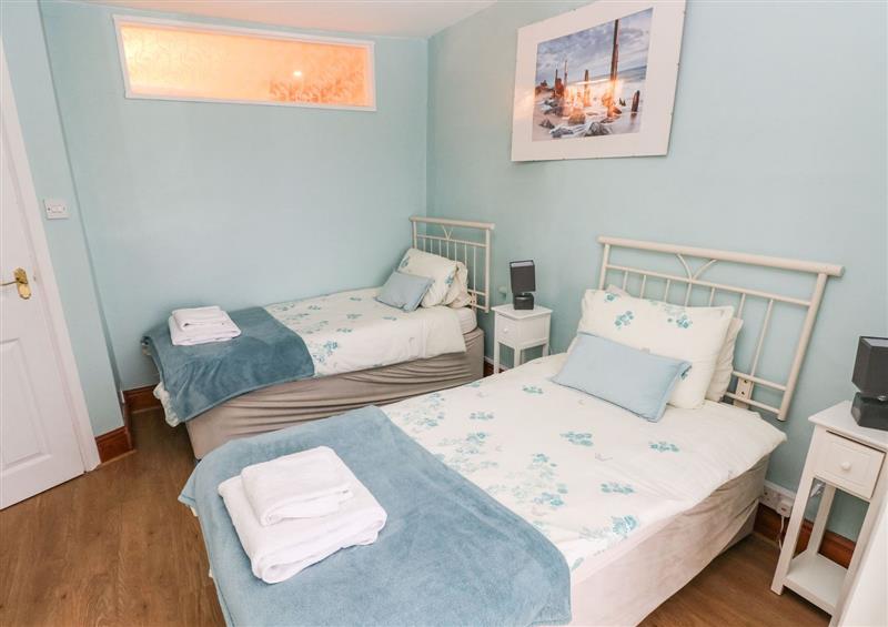One of the bedrooms at Gower View, Tenby