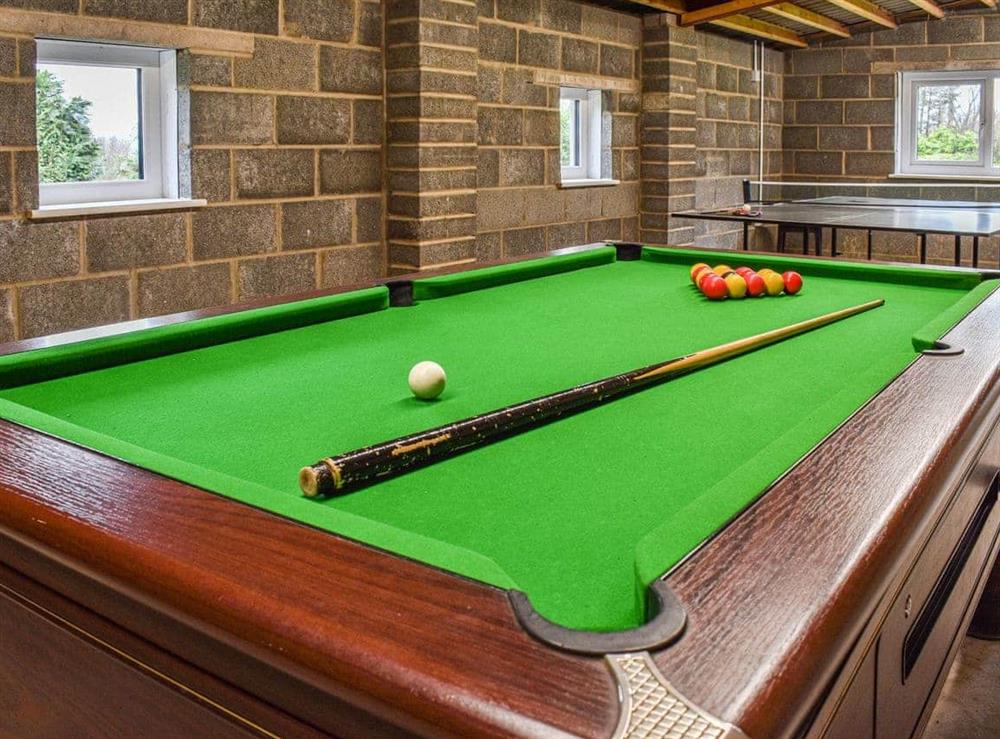 Games room (photo 2) at Gowland Farm- Bartletts Barn in Cloughton, near Harwood Dale, North Yorkshire