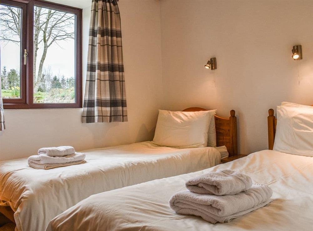 Twin bedroom at Gowland Farm- May Cottage in Cloughton, near Harwood Dale, North Yorkshire