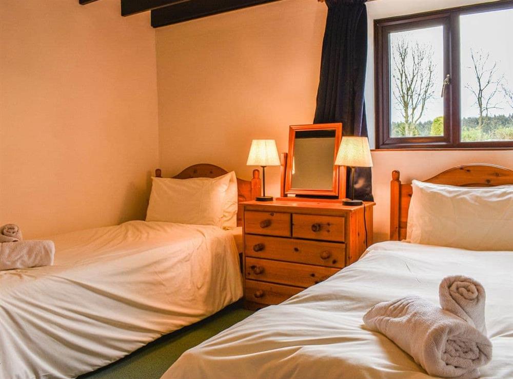 Twin bedroom at Gowland Farm- Over Across in Cloughton, near Harwood Dale, North Yorkshire
