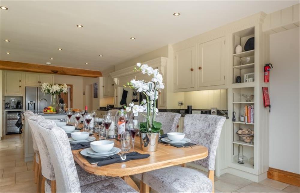 Ground floor: Light and airy open plan kitchen / dining area at Grace Cottage, Heacham near Kings Lynn