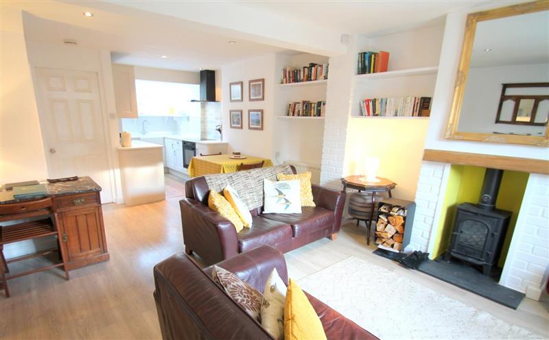 Relax in the living area at Grace Cottage, Porlock