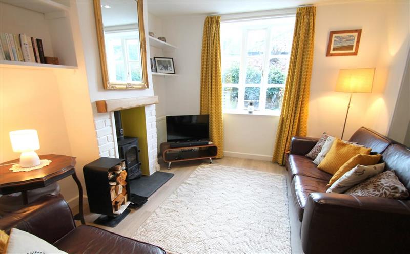 This is the living room at Grace Cottage, Porlock