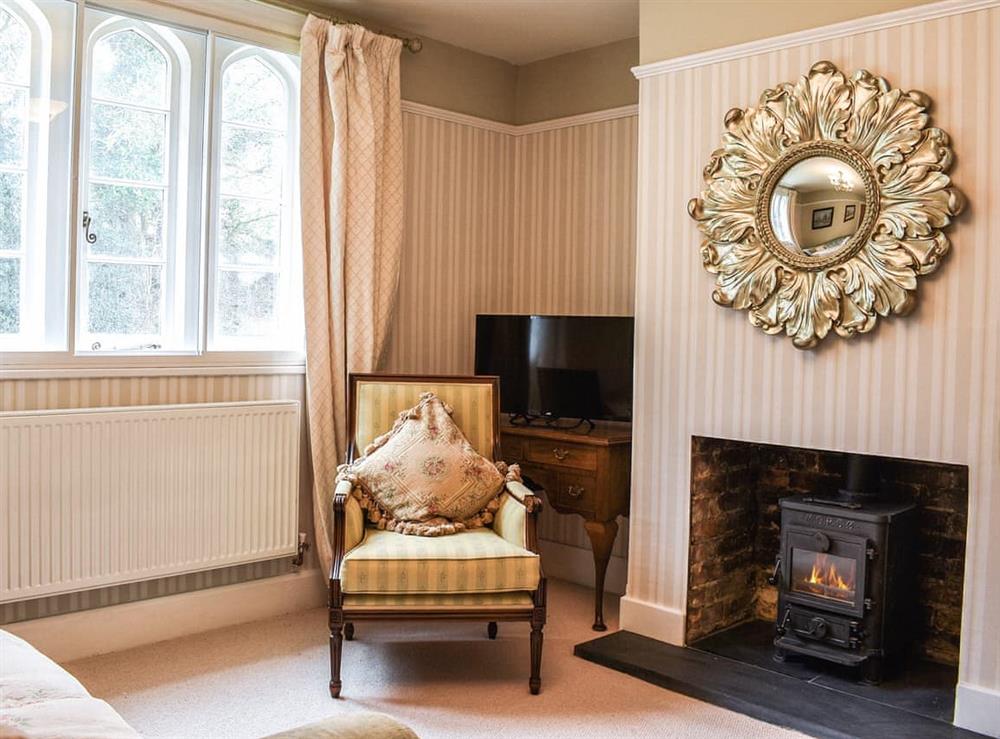 Living room at Grace Cottage in Wimborne, Dorset
