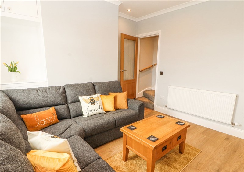 The living area at Grace House, Silloth