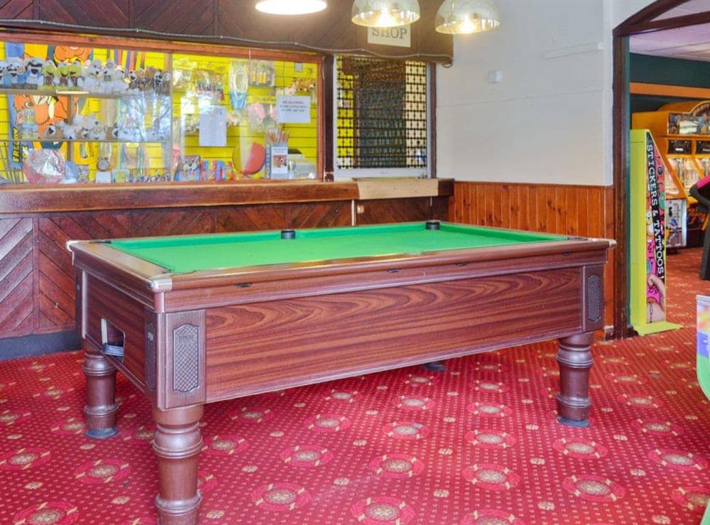 Games room at Grace Lands in Lelant, near St Ives, Cornwall