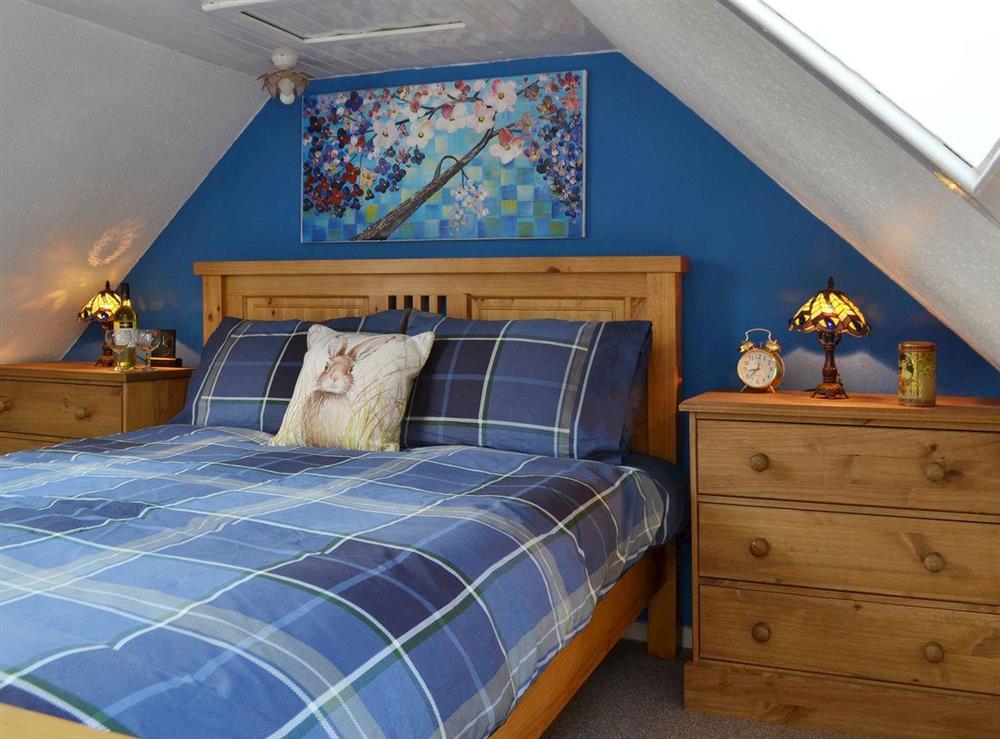 Double bedroom at Gracedieu in Killin, Perthshire