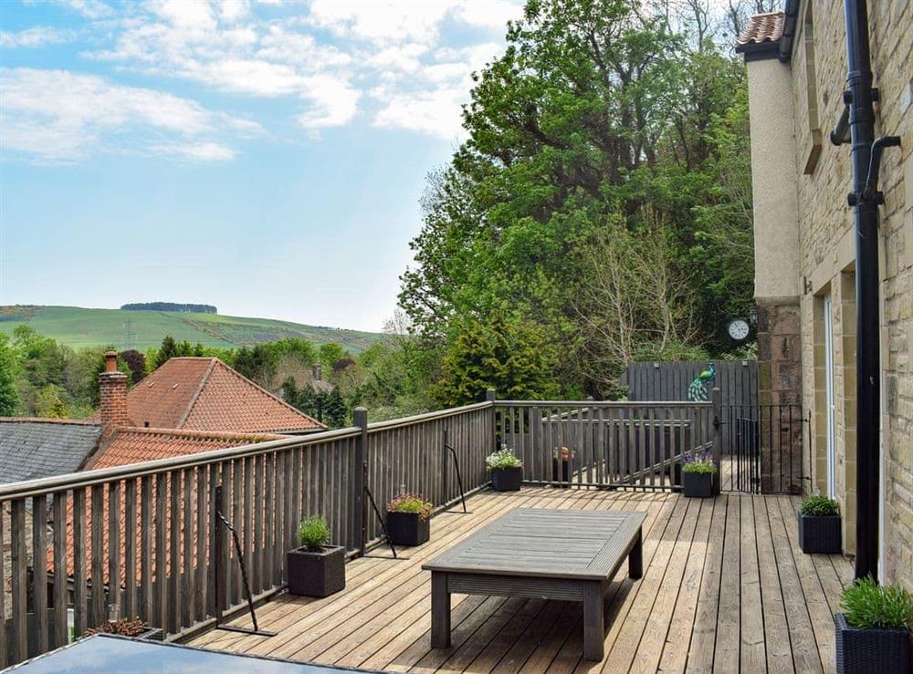 Terrace at Graces Dairy in Wooler, Northumberland