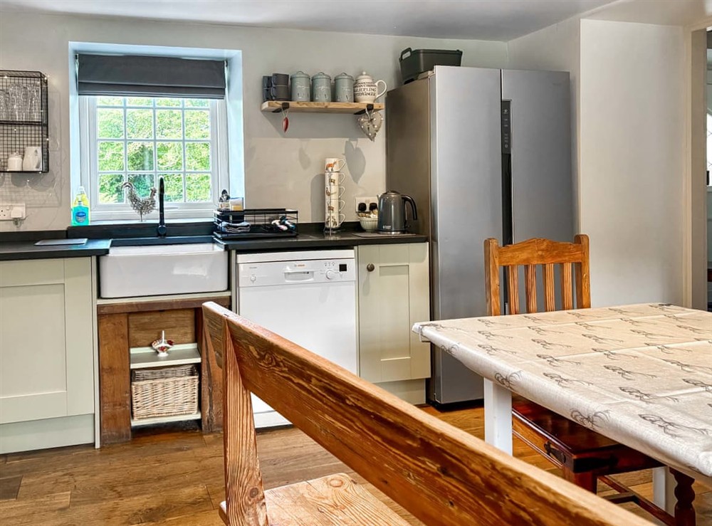 Kitchen/diner (photo 2) at Grafog Farm Cottage in Groeslon Nr Caernarfon, Gwynedd