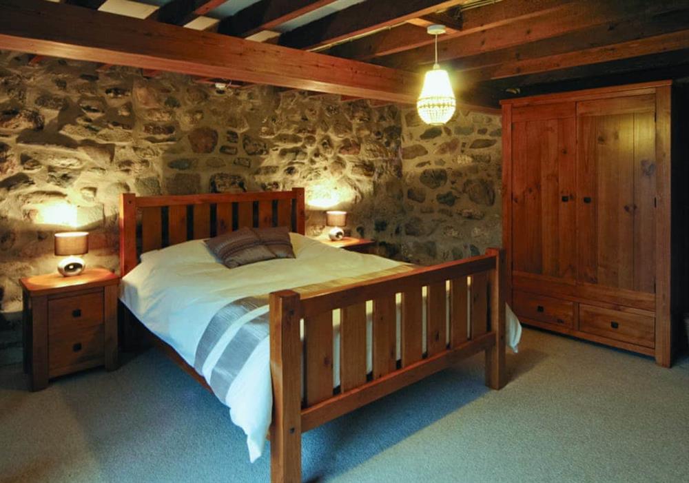 Double bedroom at Graianog Bach in Llanllyfni, near Caernarfon, Gwynedd