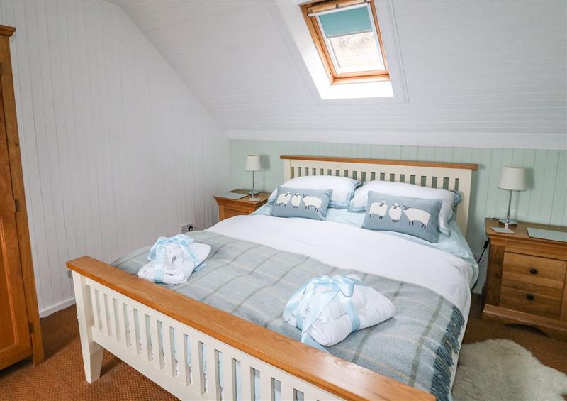 This is a bedroom at Gramarye Cottage, Peinchorran near Portree