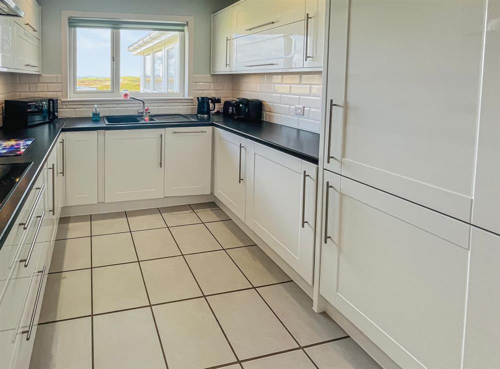 Kitchen at Gramsdale House in Gramsdale, Isle Of Benbecula