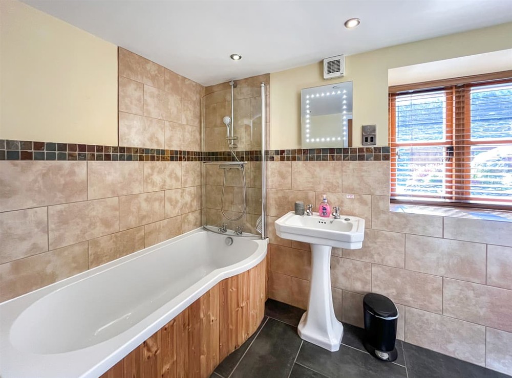 Bathroom at Granary in Corwen, Denbighshire